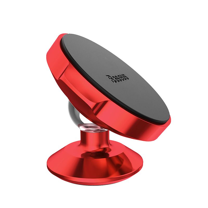  Магнитный автомобильный держатель для телефона Baseus Small Ears Series Vertical type, цвет -  красный